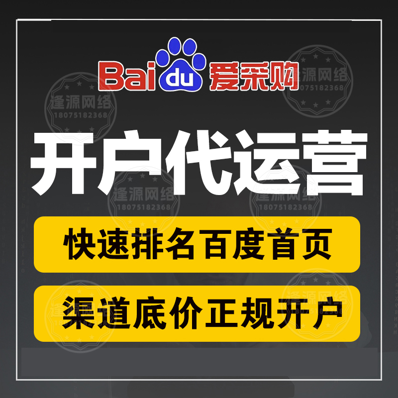 爱采购代运营服务商 【逢源网络19310109841】