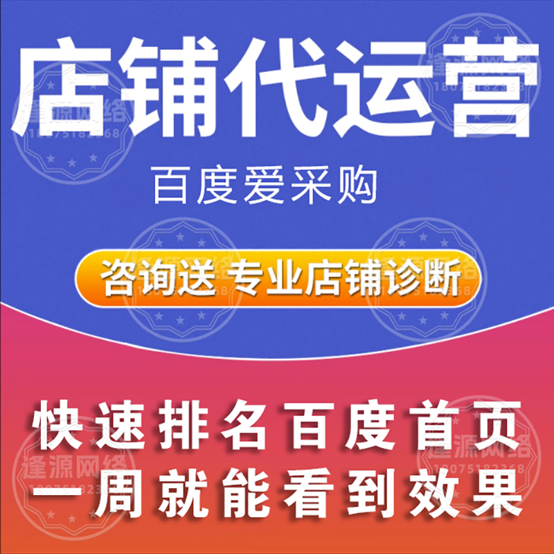 爱采购代运营服务商哪个好【逢源网络19310109841】
